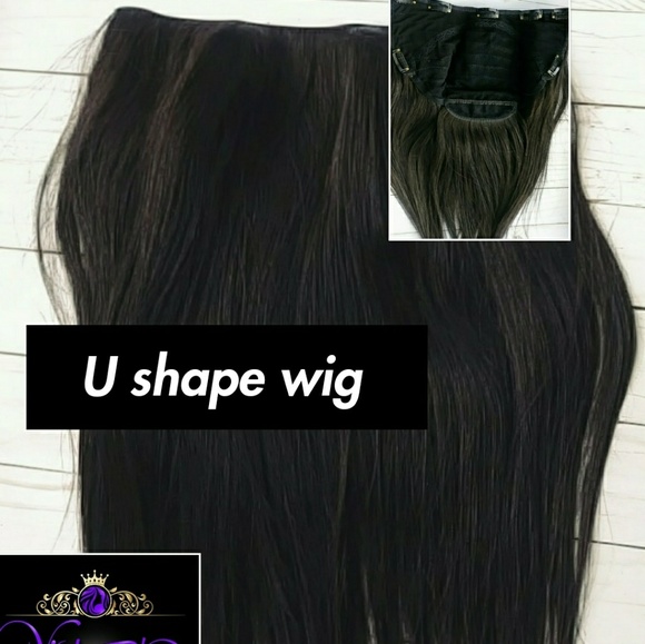 Remy Virgen Hair U shape wig